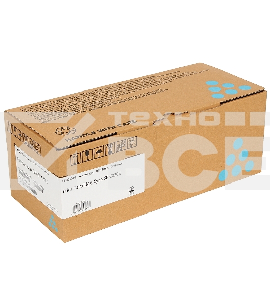 Картридж лазерный Ricoh тип SP C220 голубой для Aficio SP C220S/C221SF/C222SF/ SP C220N/C221N/C222DN 2300 отп.