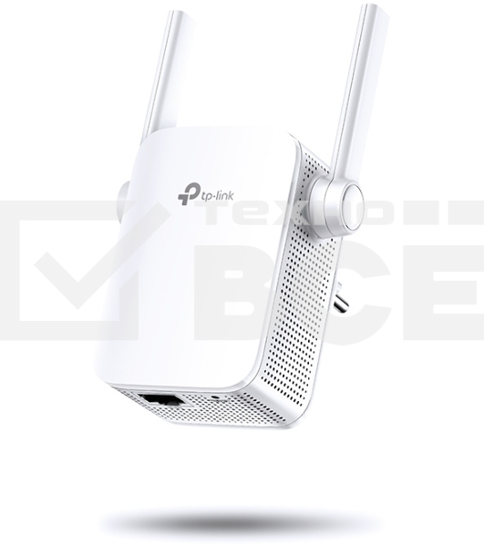 Усилитель сигнала TP-LINK SOHO TL-WA855RE Усилитель беспроводного сигнала, скорость до 300 Мбит/с поставляется без кабеля RJ-45