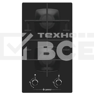 Газовая варочная поверхность Gefest ПВГ 2002 черный
