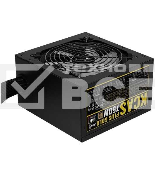 Блок питания Aerocool / Formula KCAS PLUS GOLD 750W (750W, ATX v2.4, APFC, Fan ARGB 12cm, 80+ Gold, Retail)
