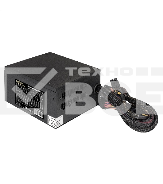Блок питания ExeGate Gaming Standard 1200PGS RTL (EX285977RUS), 1200Вт, 140мм, модульный, черный