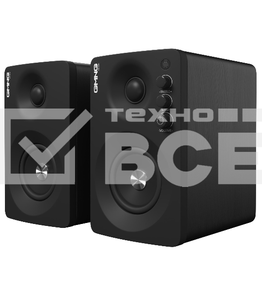 Акустическая система GMNG OK-700 2.0 черный 60Вт BT