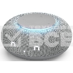 Умная колонка VK Капсула Мини 5Вт, с голосовым ассистентом Маруся, с LED-часами, светло-серый, фото22