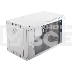 Шкаф настенный ЦМО ШРН-Э-6.350 6U 600x350мм пер.дв.стекл несъемные бок.пан. серый, фото10