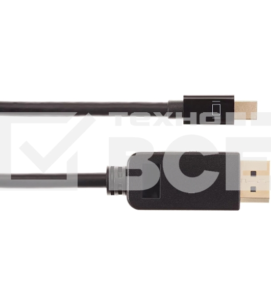 Кабель-переходник Mini DisplayPort M -> Display Port M  4K*60 Hz 1,8м VCOM <CG682-1.8M>