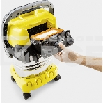 Строительный пылесос Karcher WD 6 P S V-30/6/22/T желтый, 1300 Вт, уборка сухая/сбор воды, пылесборник мешок/контейнер, 30 л, фото21
