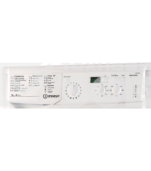 Стиральная машина Indesit IWSD 51051 CIS белый, загрузка фронтальная 5 кг, 1000 об/мин., класс: А