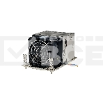 Кулер для сервера Ablecom ACL-S20080 серебристый, 60 мм, алюминий/медь, 8400 об/мин, 52 дБ, 4 pin, 290 Вт, 64 мм, фото 1