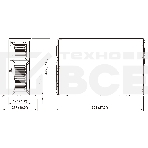 Серверный корпус 4U, ATX /E-ATX, Tower,8x3.5