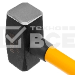 Кувалда Denzel 5000 г, кованая, фибергласовая рукоятка c TPR покрытием, 880 мм, фото3