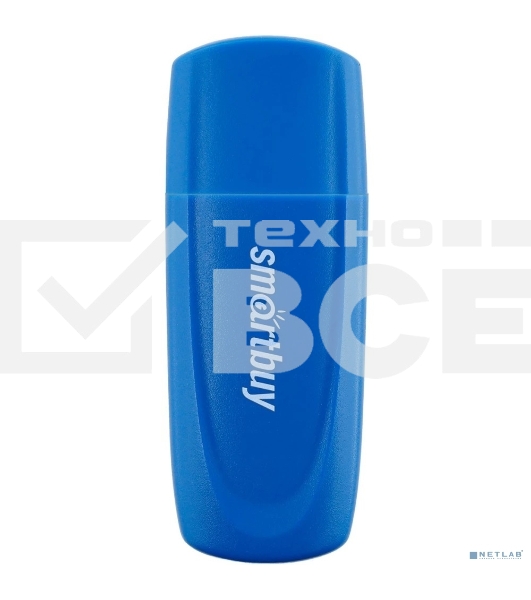 Флешка USB Smartbuy Scout Blue (SB016Gb2SCB), 16Gb, USB 2.0, R/W 15/12, синий