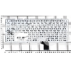 Клавиатура для ноутбука Asus K401L A401 черная, фото 1