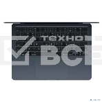 Ноутбук Apple MacBook Air 13-inch 2025 (КЛАВ.РУС.ГРАВ.) Midnight 13.6