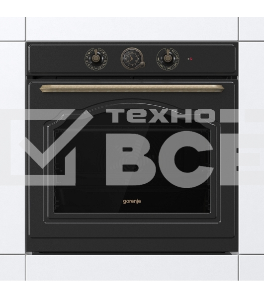 Духовой шкаф электрический Gorenje BOS67372CLB черный