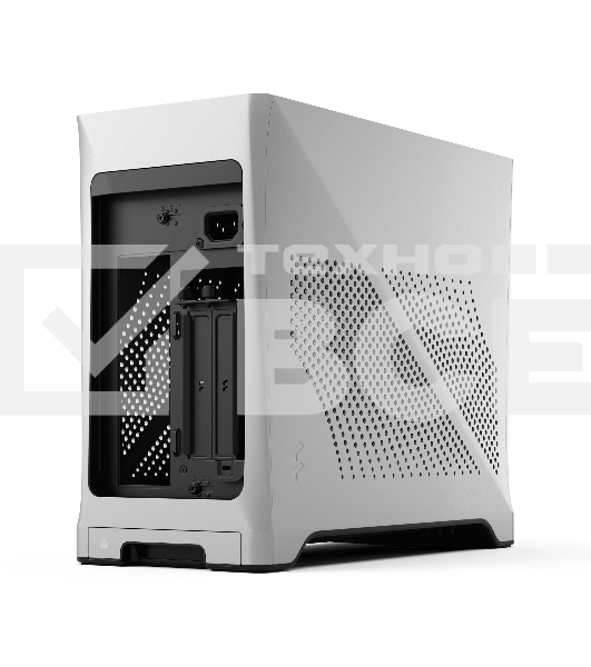 Компьютерный корпус без блока питания Fractal Design Era 2, SFF, 2x120мм, 2xUSB-A 3.0 + 1xUSB 3.2 Type-C, SFX PSU Support, mITX Silver