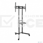 Мобильная стойка напольная Kromax OMEGA-15 черный, 1 шт/уп, для TV 32'-70', max вес 50 кг, высота 1700 мм, max VESA 600x400 мм, фото3