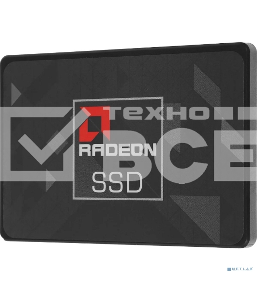 Накопитель SSD AMD Radeon R3SL0128G2, 128Gb, 2.5', SATA III, R/W 520/450