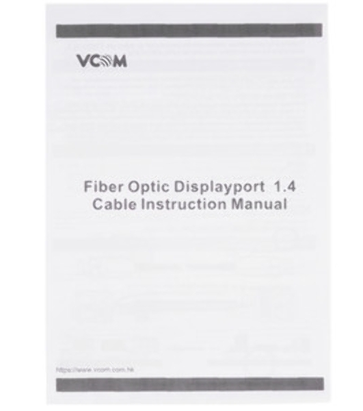Активный оптический кабель VCOM D3751-30M VCOM DP1.4 32Gbs/8K@60Hz 30м D3751-30M