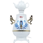 Самовар Centek CT-0092 B (черн+рисунок+золото), 4.0л, 2300 Вт, поддерж.t + LED индикатор, фото5