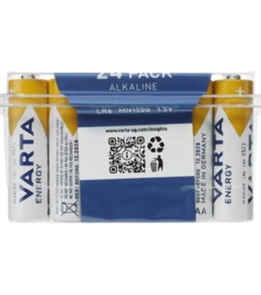 Батарейка Varta ENERGY LR6 AA BL10 Alkaline 1.5V (4106) (10/200/36000) (10 шт.)