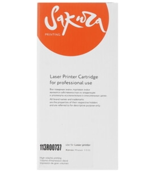Картридж лазерный Sakura 113R00737 для Xerox Phaser 5335, черный,10 000 к.