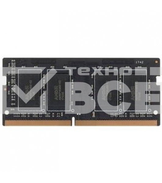 Оперативная память AMD Radeon R3, DDR3, 4GB (1x4GB), 1333MHz, CL9, SO-DIMM
