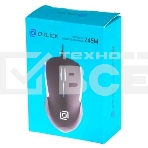 Мышь проводная Oklick 245M черный, 1000 dpi, USB, кнопки - 3, фото12