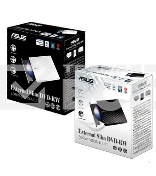 Внешний Привод DVD-RW Asus SDRW-08D2S-U LITE/DBLK/G/AS черный USB внешний RTL