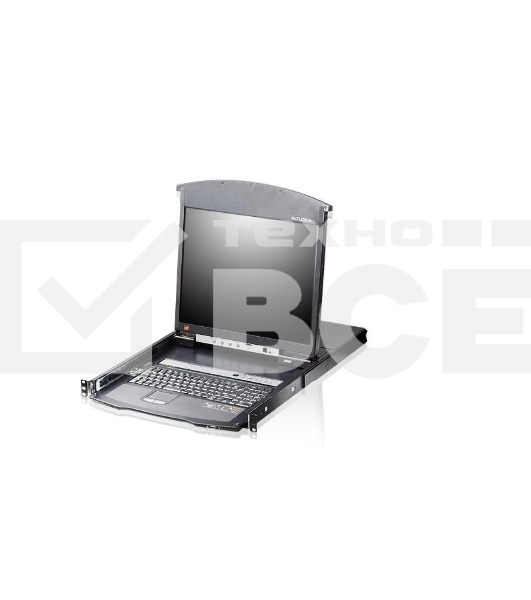 Коммутатор ATEN 16P CAT5 HIGH DENSITY DUAL RAIL LCD OVER IP 17INCH.