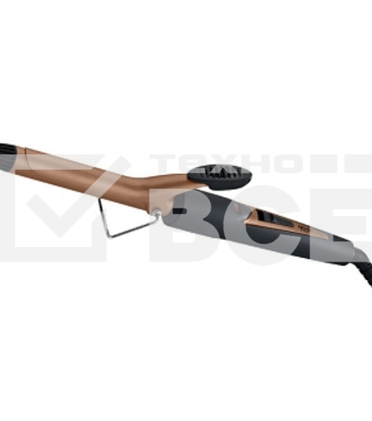 Щипцы для завивки волос DELTA LUX DL-0630 черный/бронзовый, 19 мм, 180 °C, 1 режим