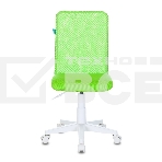 Кресло детское Бюрократ KD-9/WH/TW-18 TW-03А TW-18 салатовый, сетка/ткань (пластик белый), фото8