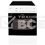 Электрическая плита Лысьва EF4002MK00 белый стеклокерамика (без крышки), фото 1