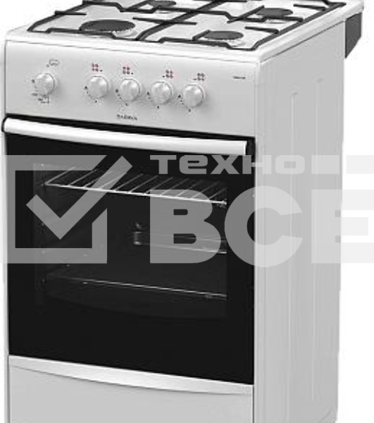Газовая плита Darina A 3001 W белый