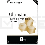 Жесткий диск Western Digital 8Tb (7200rpm) Ultrastar DC HC320 SATA-III 256Mb 3.5