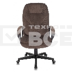 Кресло руководителя Бюрократ CH-868N Fabric Light-10 коричневый, крестовина пластик, фото6