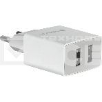 Сетевой адаптер Defender 2xUSB, 2.1А , белый (UPA-22), фото2