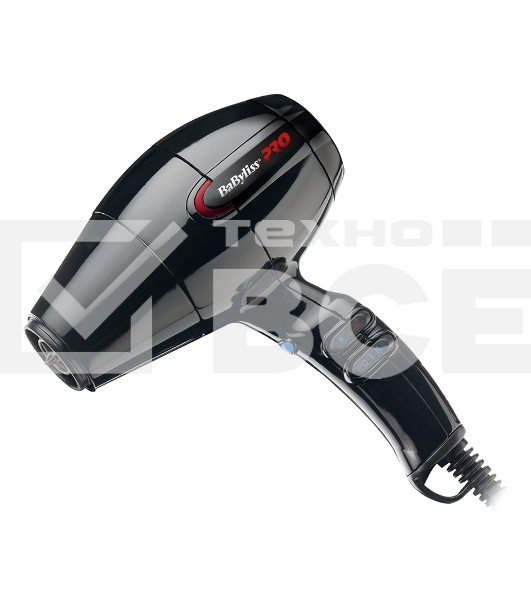 Фен Babyliss Pro MURANO Ionic compact 2000Вт черный