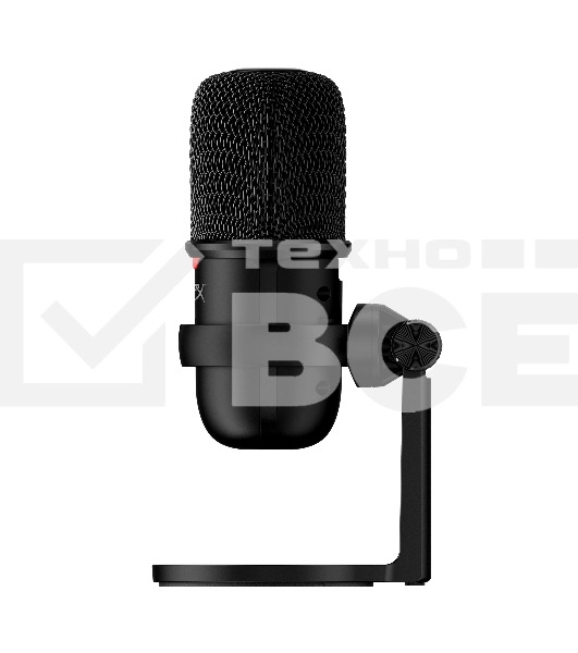 Микрофон проводной HyperX SoloCast 2м черный