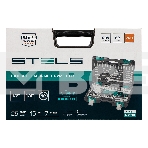 Набор инструментов 82 предмета, 12 гранные головки STELS 14117, фото4