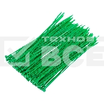 Хомуты Сибртех 200 х 3,6 мм, пластиковые, зеленые, 100 шт., фото5