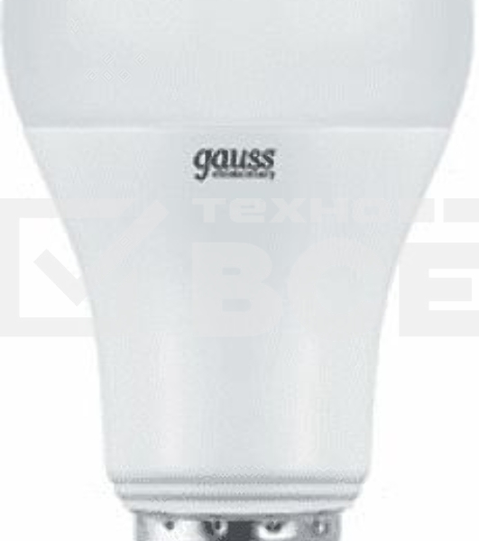 Лампа GAUSS LED Elementary Арт. 23229A60 20W E27 4100K 1/10/40 груша