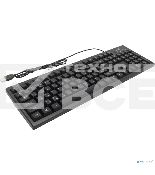 Клавиатура Wired multimedia keyboard Genius SmartKB-100, USB, 104 buttons +  SmartGenius button, 12 programable keys , App support, classic form , cable 1.5 m. , black color