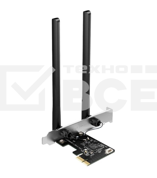 Wi-Fi  Bluetooth PCI Адаптер Mercusys AC1200 Dual-Band Wi-Fi Bluetooth  PCI Express Adapter