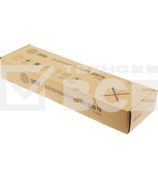 Кронштейн для телевизора Cactus CS-CP07 черный 23