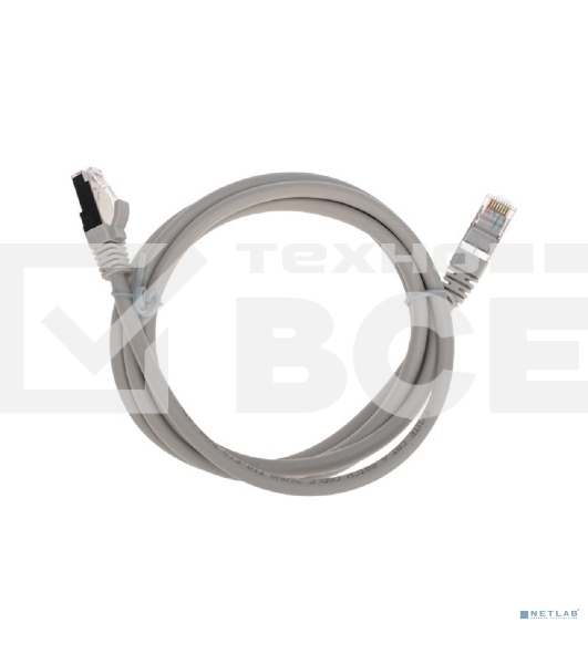 Патч-корд F/UTP REXANT категория 6, RJ45-RJ45, экранированный, 26AWG, LSZH, серый, 1.5 м