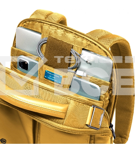 Рюкзак Piquadro Orion CA6620S136/G ткань/натур.кожа горчичный
