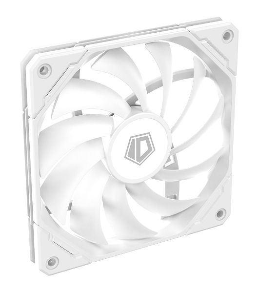 Вентилятор для корпуса ID-COOLING TF-12015-W белый 120 мм, 2200 об/мин, 32.3 дБ, 4 pin