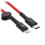 Кабель USB ZMI GL870 Type-C to Lightning silicone Cable 1m красный, фото4