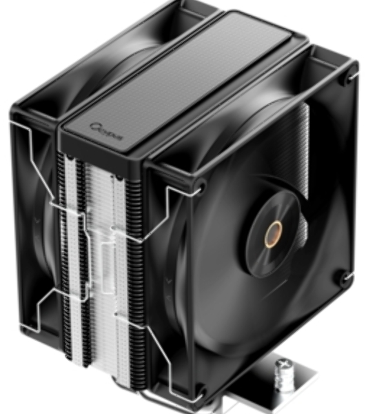 Кулер для процессора Ocypus Delta A40 Elite BK (Delta-A40-BK1NNWN00E-GL)