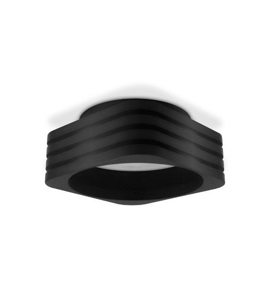 Светильник Ambrella light TN306 SBK черный песок GU5.3 86*86*60